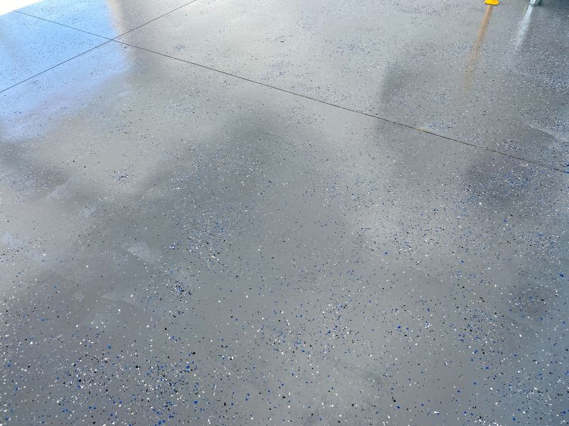 Epoxy Floor with Decorative Chips