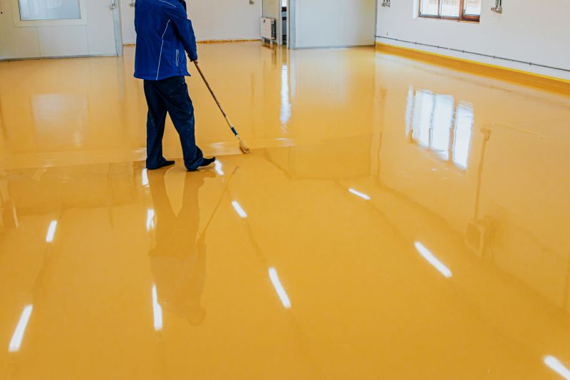 Products For Epoxy Floor Installations in use